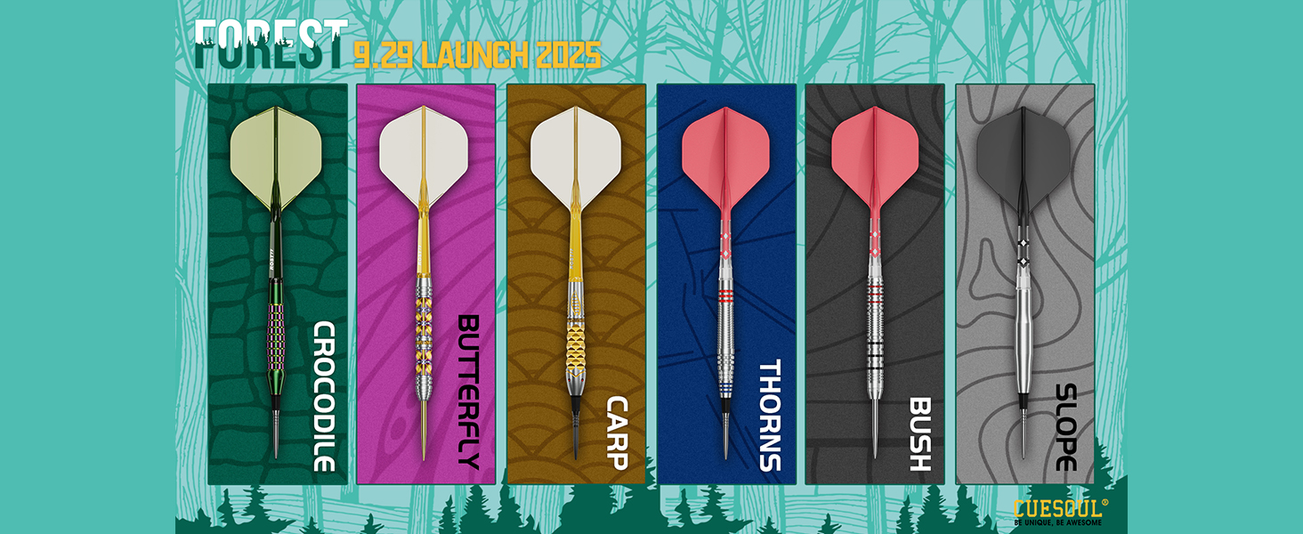 Amazon.com : CUESOUL Forest-CARP 22g Dart Set with OTO Dart Point